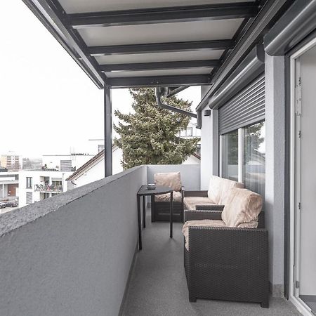 Exklusive Neubau-Ferienwohnung Mit Fernsicht Konstanz Buitenkant foto